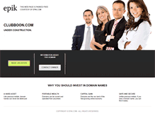 Tablet Screenshot of clubboon.com